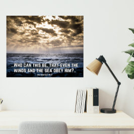 Foto Fe Cristiana, Inspiradora, Calmó La Tormenta