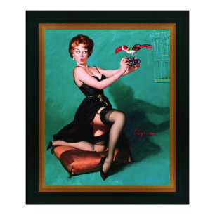 Foto Feathers escurridas por Gil Elvgren
