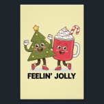 Foto Feelin Jolly Christmas Tree Coffee Lover Winter<br><div class="desc">Feelin Jolly Christmas Tree Coffee Lover Winter</div>
