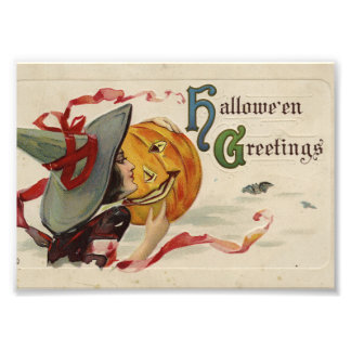 Foto "Felicitaciones de Halloween" Kitschy Quirky Tarje