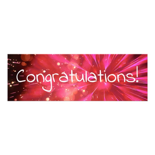 Foto felicitaciones por los fuegos artificiales de colo (Frente)