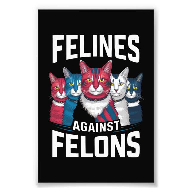 Foto Felinos Contra Delincuentes (Frente)
