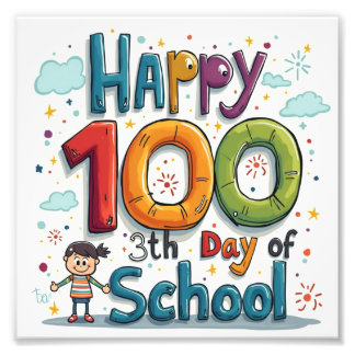 Foto feliz 100° día de clases