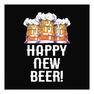 Foto ¡FELIZ CERVEZA DE AÑO NUEVO! Fiesta de Nochevieja 