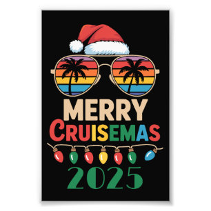 Foto Feliz Crucero de Navidad 2025 Personalizado Navida