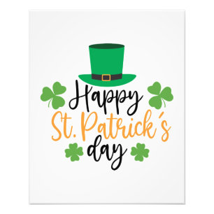 Foto Feliz Día de San Patricio Orgullo Irlandés Shamroc