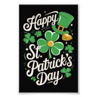 Feliz día de San Patricio Patrimonio Irlandés St P