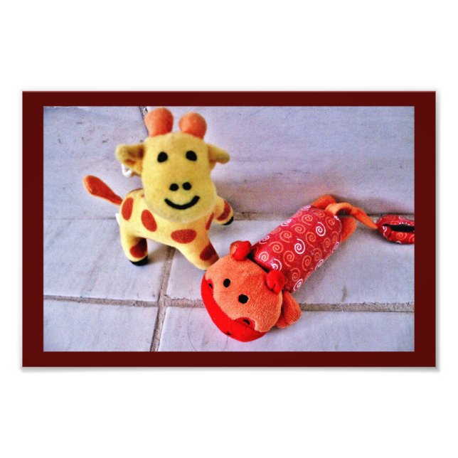 Foto Feliz Giraffe e Hippo (Frente)