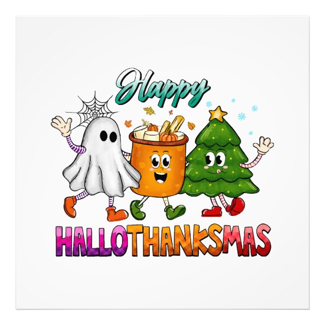 Foto Feliz Hallothanksmas (Frente)