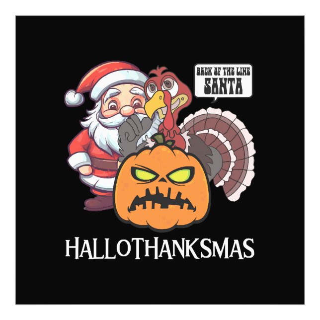 Foto Feliz Hallothanksmas (Frente)