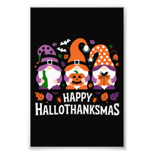 Foto Feliz Hallothanksmas Amante de Gnomos Feliz Navida