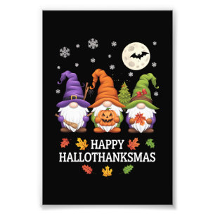Foto Feliz Hallothanksmas Gnomes Feliz Navidad en Hallo