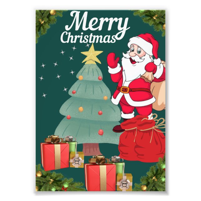 Foto Feliz Navidad. (Frente)