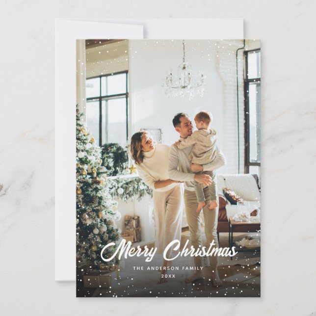 Foto Feliz Navidad (Anverso)