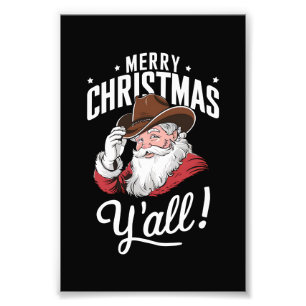 Foto Feliz Navidad a Todos Vaquero País Santa Claus
