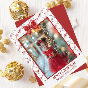 Foto Feliz Navidad Berries Botánicos Rojos