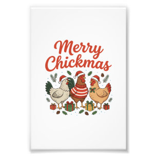 Foto Feliz Navidad de Pollo Chickmas