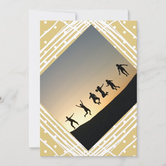 Foto Feliz Navidad desde el nombre de la familia B (Anverso)