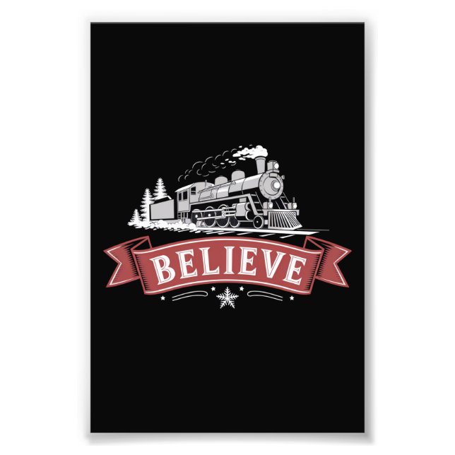 Foto Feliz Navidad Express Polo Norte Navidad Santa (Frente)