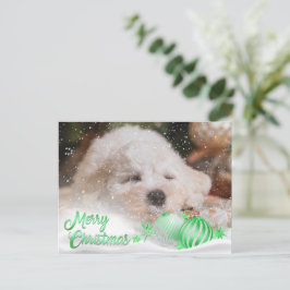 Foto: Feliz Navidad Nieve superpuesta Presupuestar