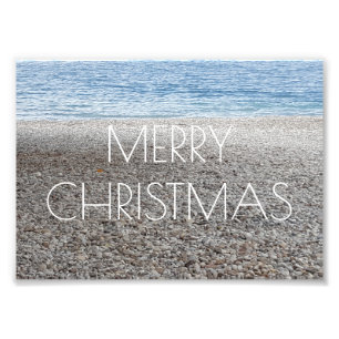 Foto Feliz Navidad Pebble Beach Ocean Photography