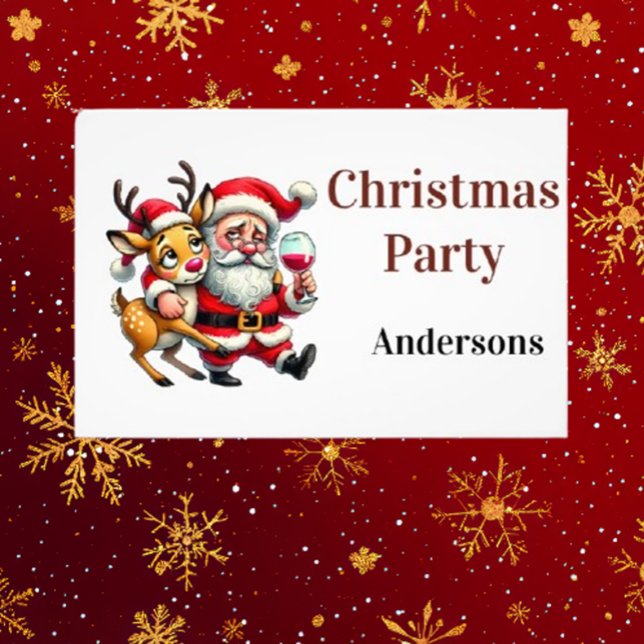 Foto Feliz Navidad Saludos Santa (Spread holiday cheer with Brett Designs' Merry Christmas Greetings Santa Photo Prin)