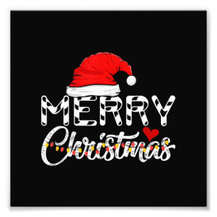 Foto Feliz Navidad Santa Claus Familia divertida
