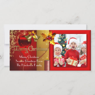Foto Feliz Navidad Tarjetas de Temporada Familia