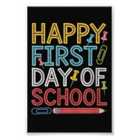 Feliz Primer Día De Escuela De Vuelta A La Escuela