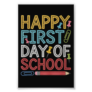 Foto Feliz Primer Día De Escuela De Vuelta A La Escuela