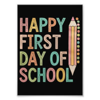 Feliz Primer Día de Escuela Regreso a la Escuela