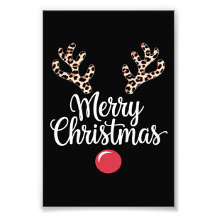 Foto Feliz Regalo familiar de Navidades de renos navide