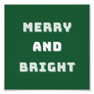 Foto Feliz y brillante, arte verde Navidad, feriado