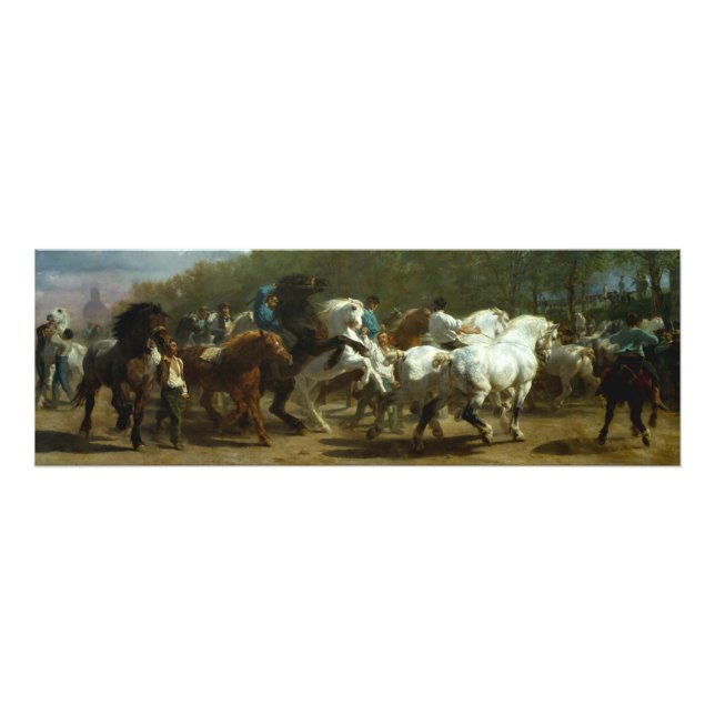 Foto Feria de Caballos por Rosa Bonheur (Frente)