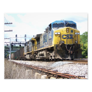 Foto Ferrocarril CSX AC4400CW #6 con tren de carbón