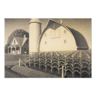 Foto Fertilidad, Iowa por Grant Wood