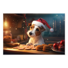Foto Festividad festiva de los Navidades Jack Russell