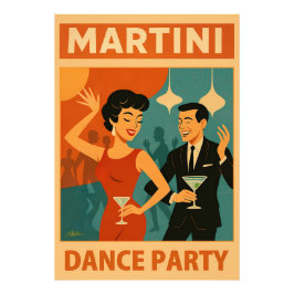 Foto Fiesta de Baile con Martini de Época Moderna