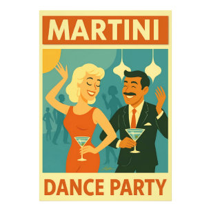 Foto Fiesta de Baile con Martini de Época Moderna