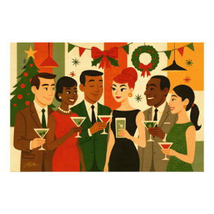 Foto Fiesta de cócteles de Navidad de la oficina de med
