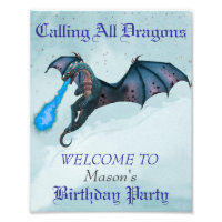 Fiesta de cumpleaños de Blue Dragon Bienvenidos