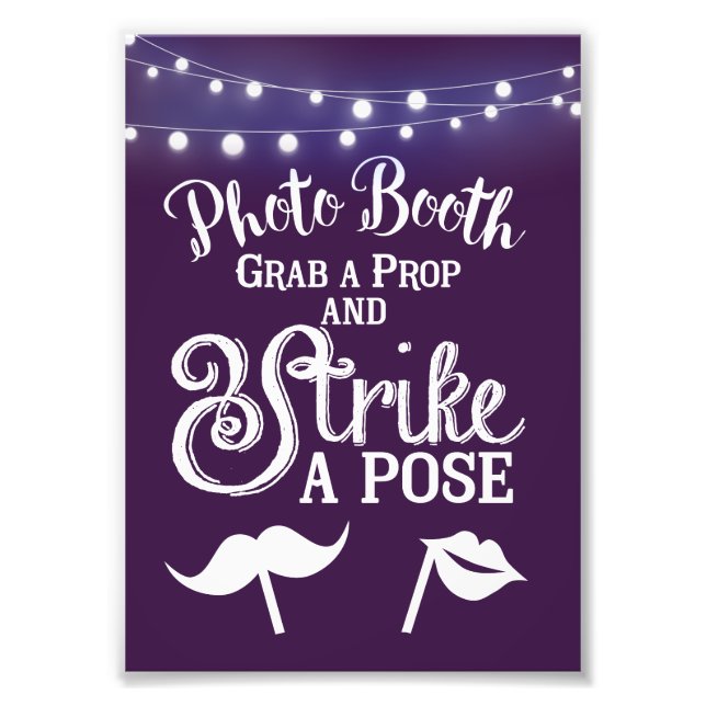 Foto Fiesta de la cabina fotográfica o noche boda (Frente)