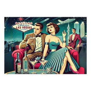 Foto Fiesta de Martini de Las Vegas de la Era Espacial