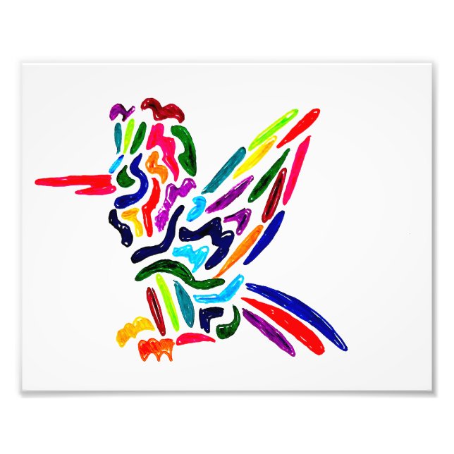 Foto Fiesta Hummingbird Print (Frente)