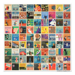 Foto FINAL 24" x 24" poster del meme del vintage 81 del