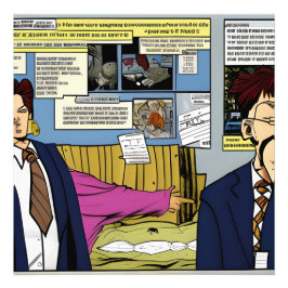 Foto Financial Crisis of 2008 Novel Graphic Style Art