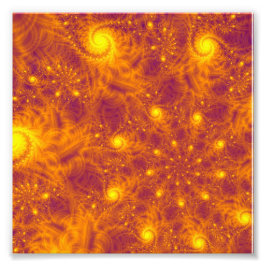 Foto Firestorm Abstract Art Photo Print