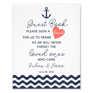 Foto firmar un libro de visitas al corazón boda firmar 