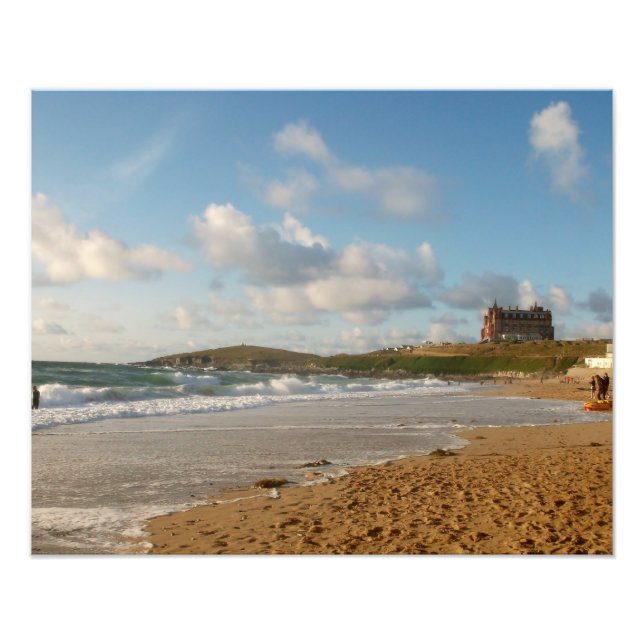 Foto Fistral Beach Newquay Cornwall England (Frente)