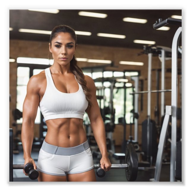 Foto Fit Athletic Toned Gym Babe (Frente)